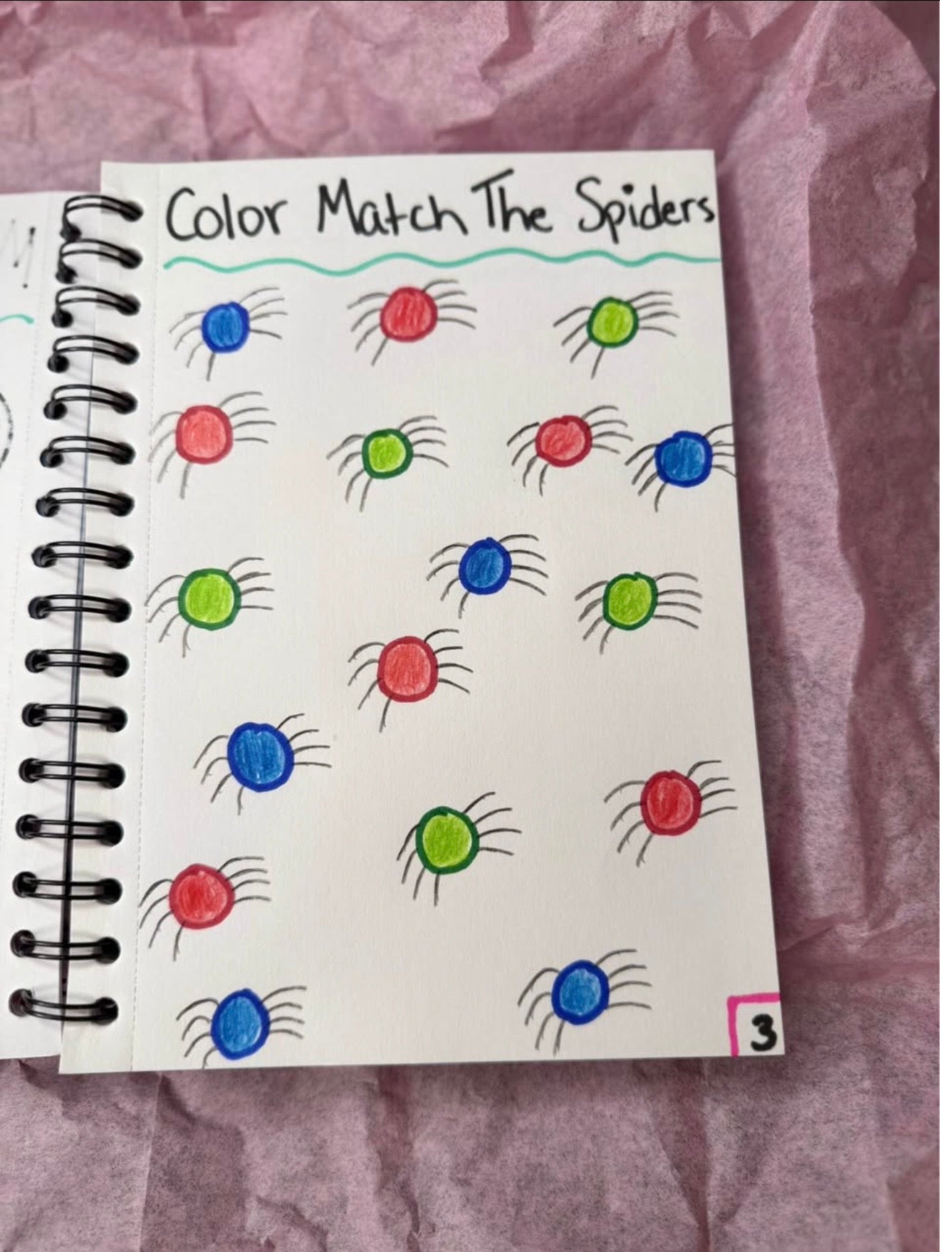 Toddler Learning Journal