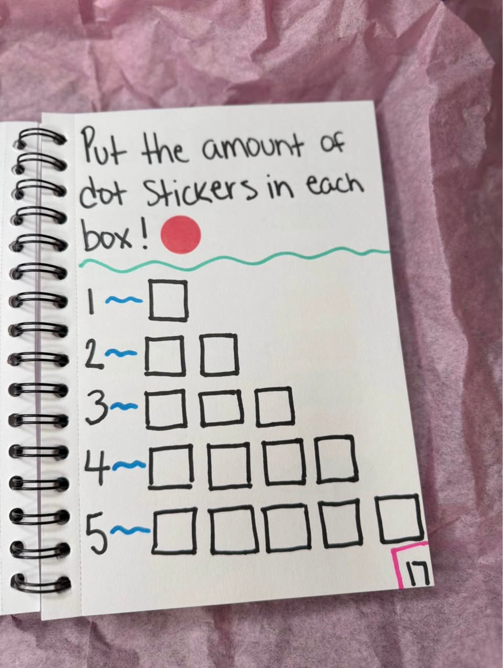 Toddler Learning Journal